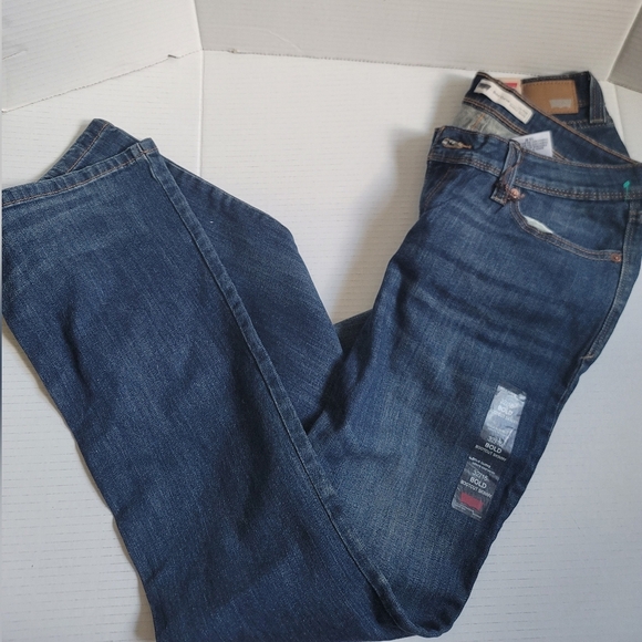 Levi's Other - Levis Bold Curve Jeans  Blue Denim Boot Cut Skinny Low Rise 32/15